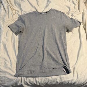 Gymshark Light Gray Men's Short Sleeve Tee